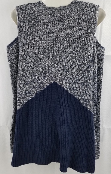 Style & Co. Blue/Warm sweater size M - Picture 2 of 4